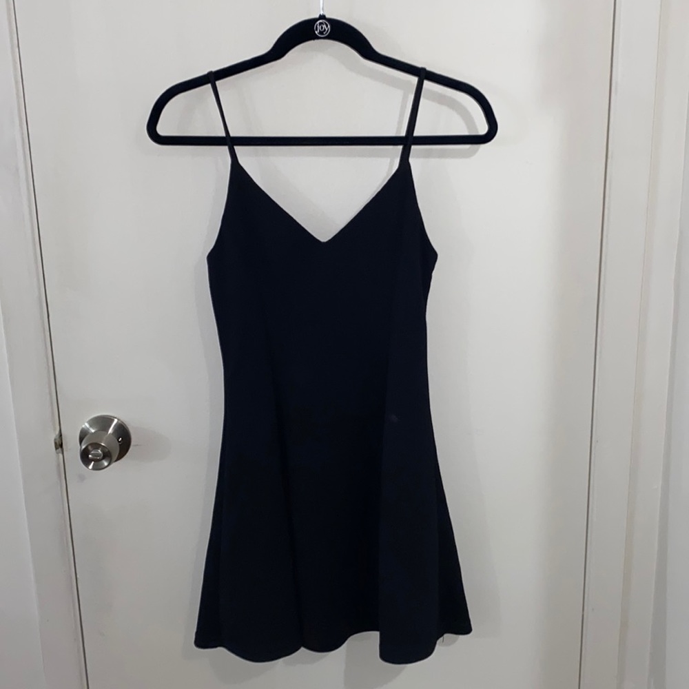 Black Dress - mild flare at the bottom